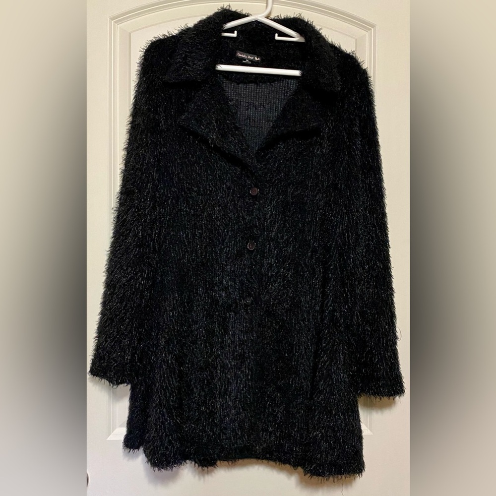 Double zero furry coat
